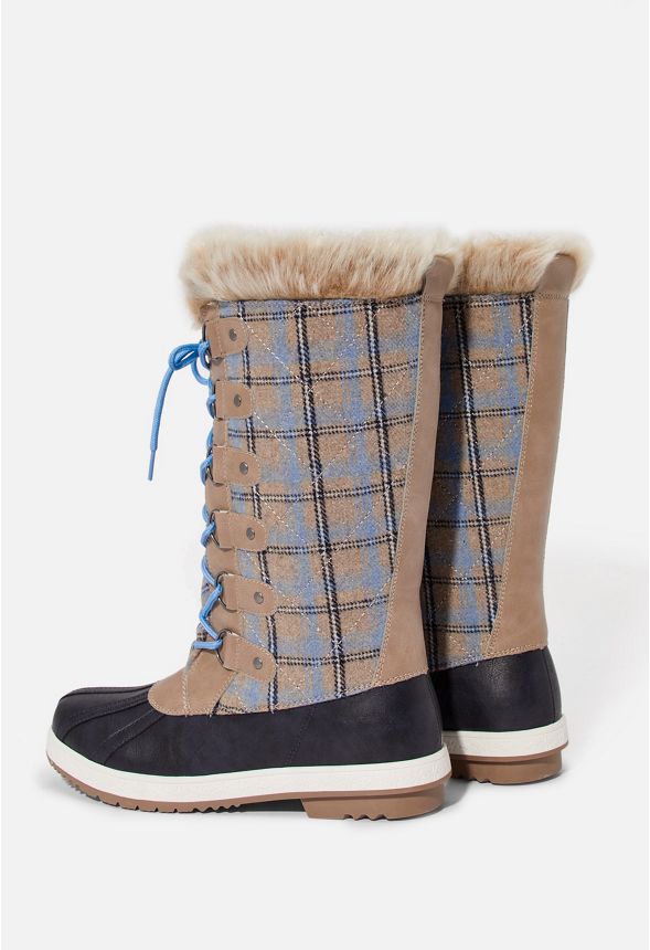 Marley Quilted Faux Fur Snow Boot In Marley Quilted Faux Fur Snow Boot Get Great Deals At Justfab 