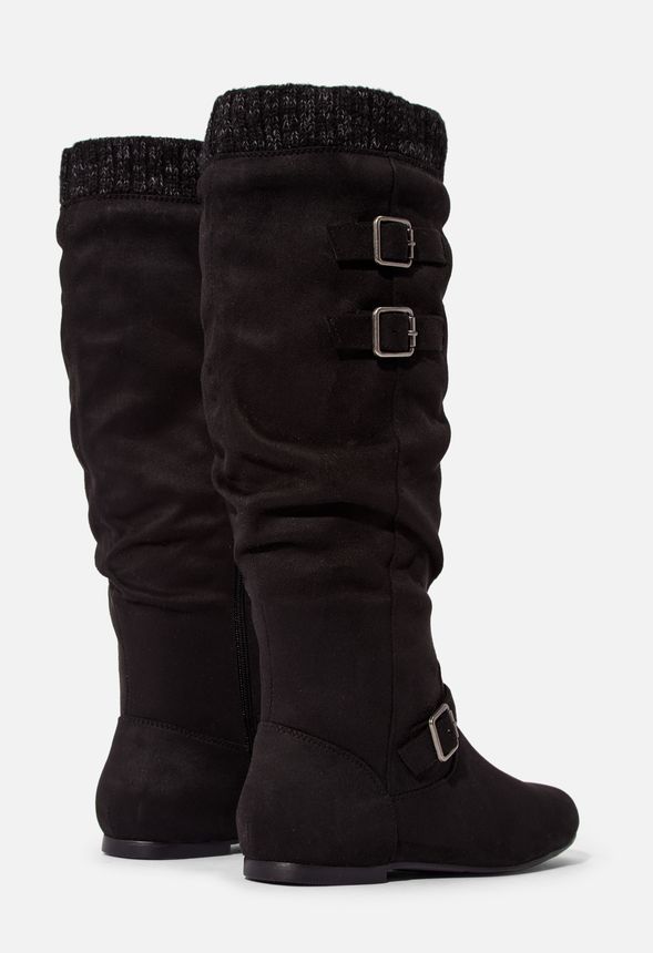 aieeda sweater buckle boot