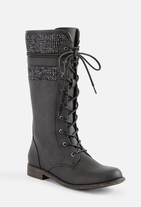 justfab wide width boots