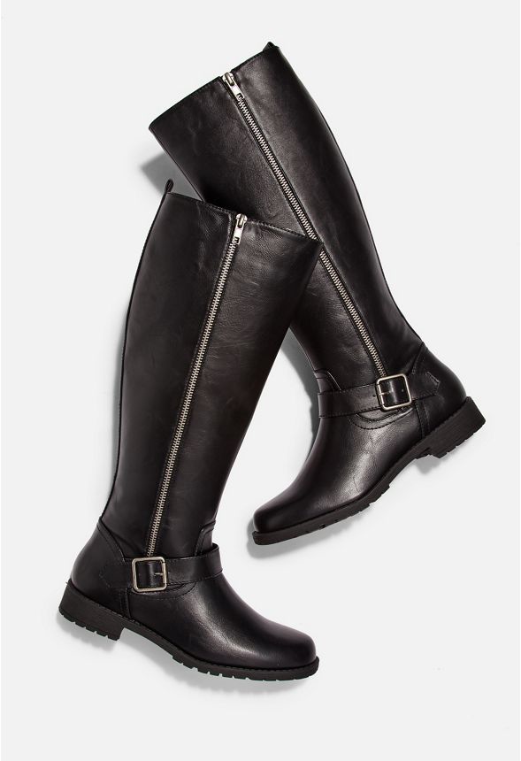 didoa faux leather zip boot