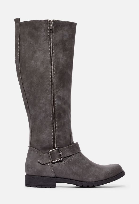 didoa faux leather zip boot