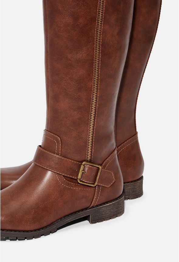 didoa faux leather zip boot