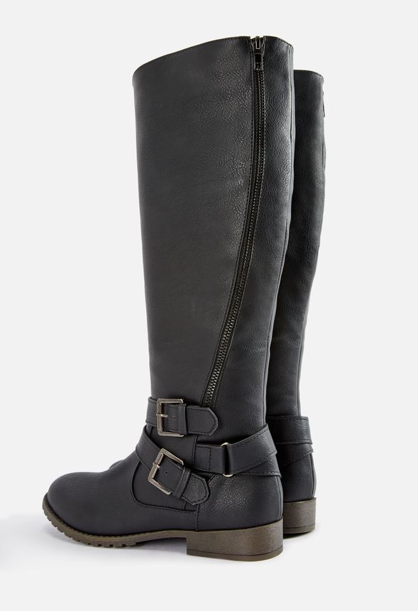 Vivica Buckled Tall Flat Boot in Vivica Buckled Tall Flat Boot - Get ...
