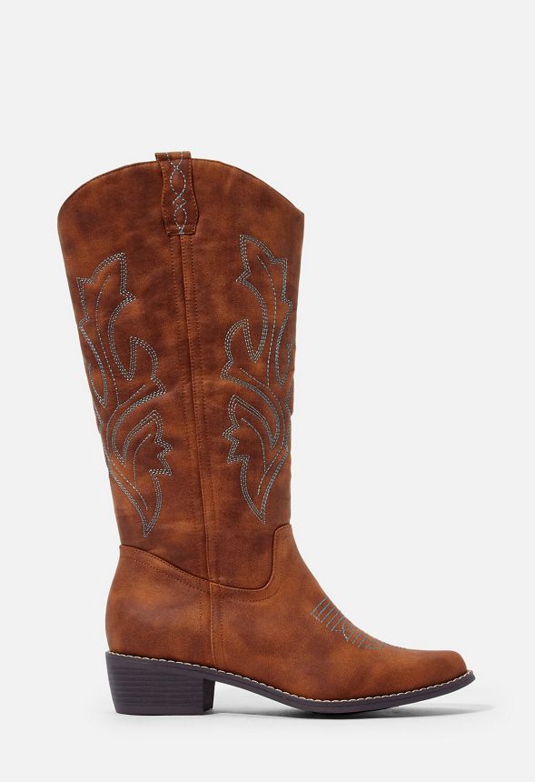 Dixie Cowboy Boot in Dixie Cowboy Boot Get great deals at JustFab