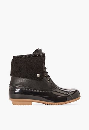 wyna sweater cuff duck boot