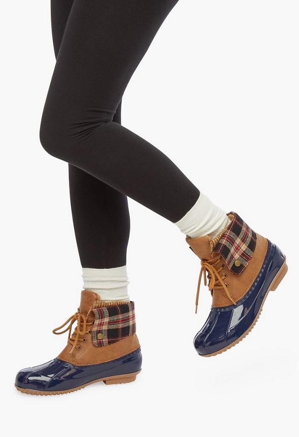 wyna sweater cuff duck boot