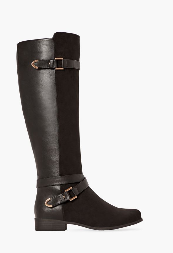 Hollie Flat Boot in Hollie Flat Boot - great JustFab