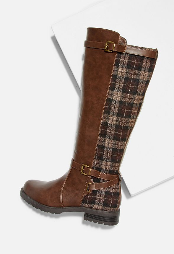 Zenith Patterned Riding Boot