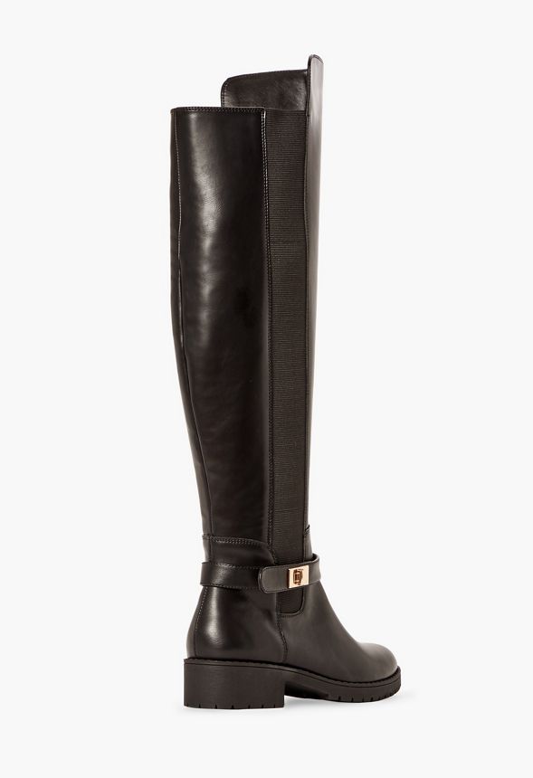 carla chunky flat boots