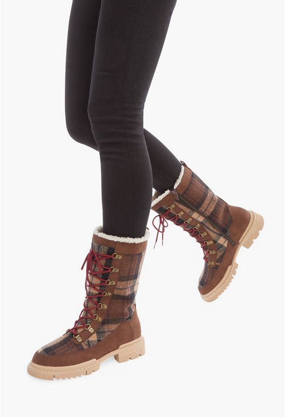 hayleigh lace up winter boot