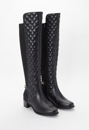 Argo Quilted Riding Boot