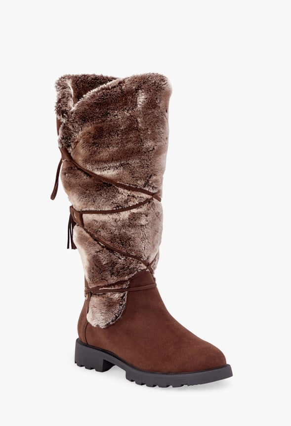 Demi Faux Fur Lug Sole Boot