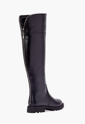 Demi Faux Fur Lined Fold-Over Boot