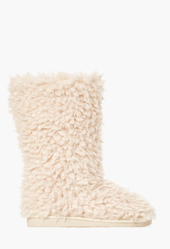 Harmony Faux Fur Fuzzie in Natural - Get great deals at JustFab