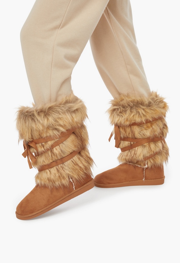 Addison Faux Fur Fuzzie