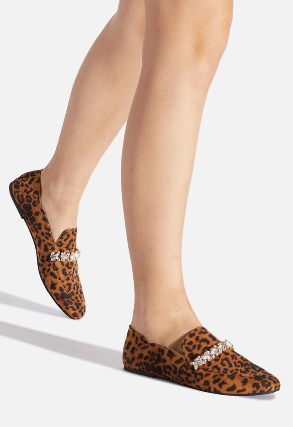 Gaia Jeweled Flat Loafer in Gaia Jeweled Flat Loafer Get great deals