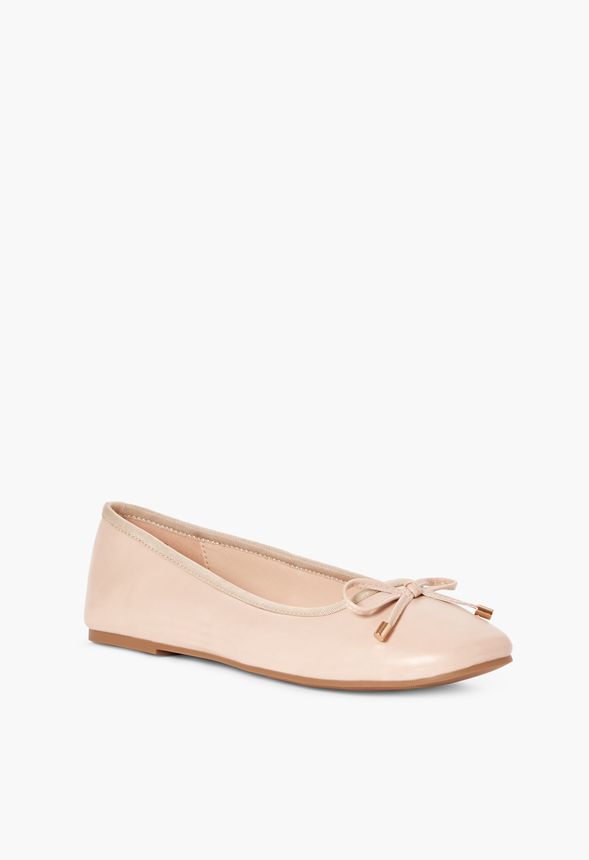 Dainty Lady Ballet Flat in Blush - Get great deals at JustFab