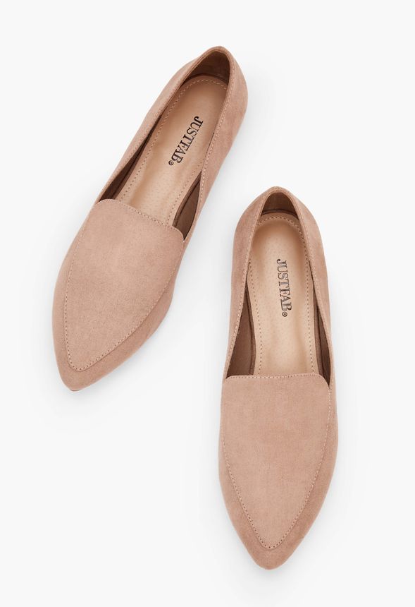 Florea Loafer in Taupe - Get great deals at JustFab