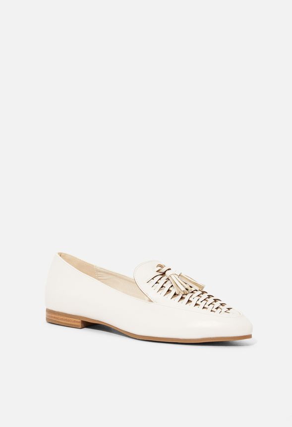 Raleigh Loafer in Bone - Get great deals at JustFab