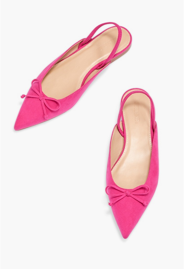 cerelia bow slingback flat