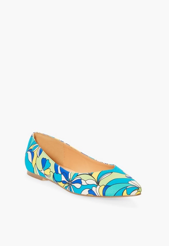 Amanda Pointed Toe Flat