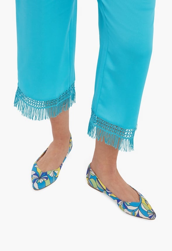 Amanda Pointed Toe Flat