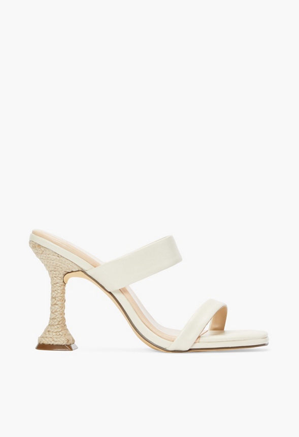 Forget-Me-Not Mule Sandal