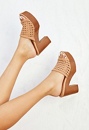 By The Coast Platform Heeled Sandal