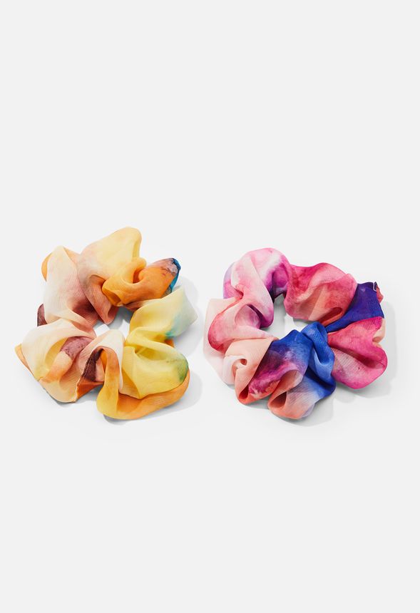 Tie Dye Scrunchie Set Bags & Accessories in Multi - Get great deals at ...