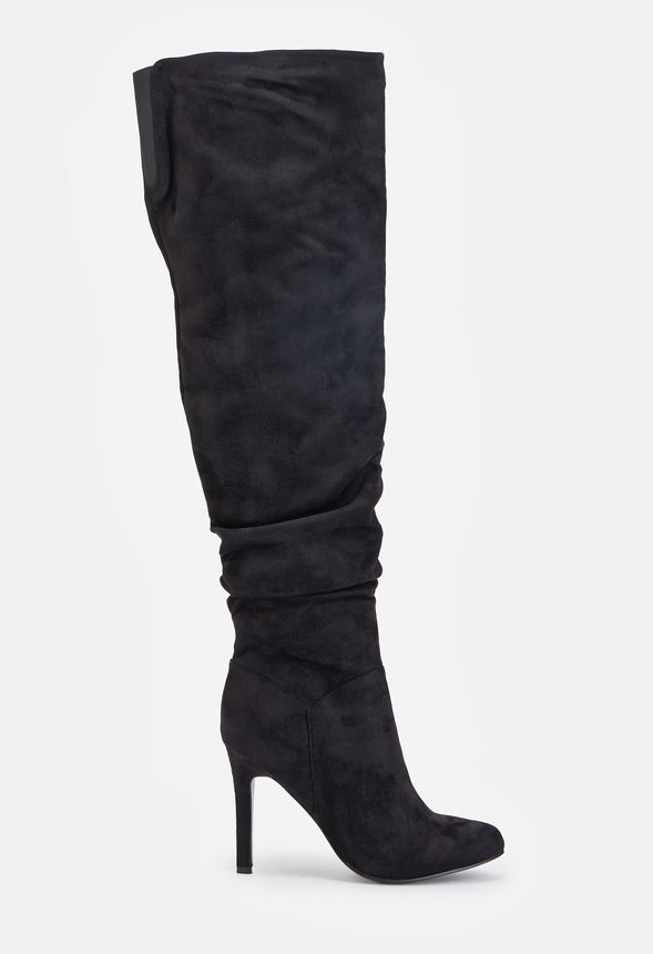 Affordable Thigh High Boots - Flat, Lace Up, Plus Size, High Heel ...