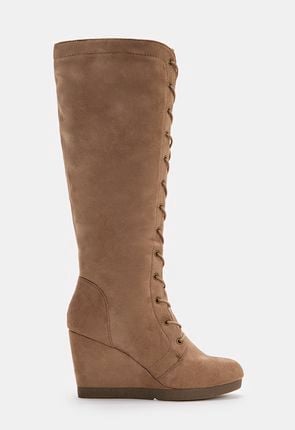 Womens Wedge Boots & Booties - Flat, Ankle, Knee High & More!