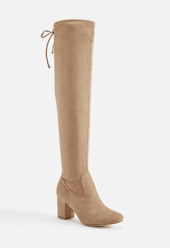 Adina Over The Knee Heeled Boot in 