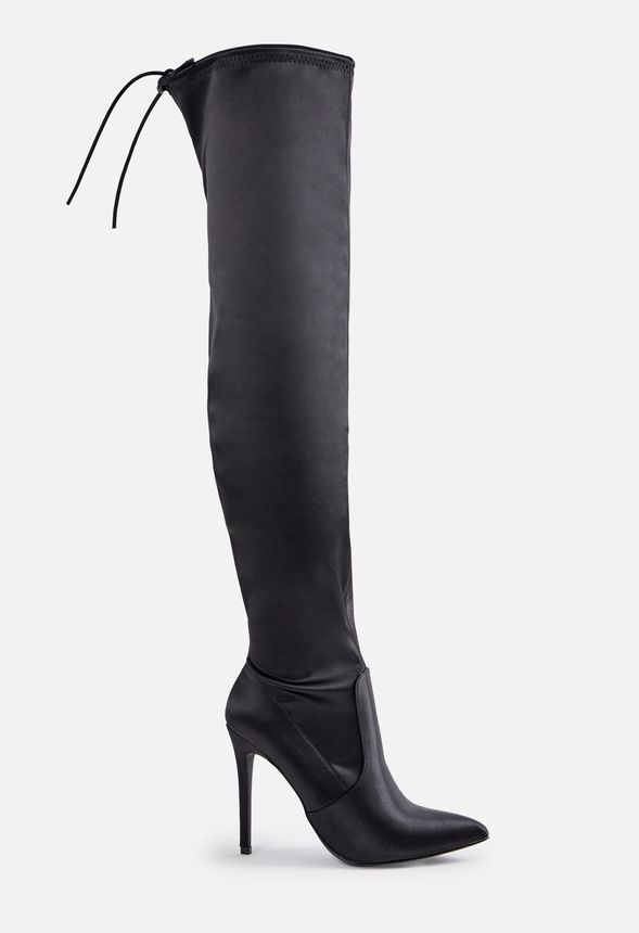 Kriss Heeled Boot in Black - Get great deals at JustFab
