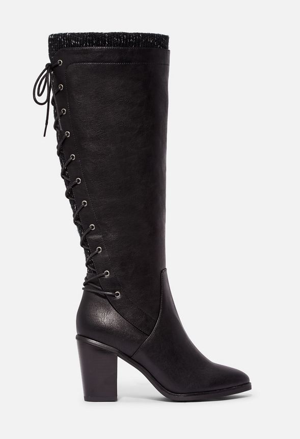 Lace Me Up Back Lace-Up Boot in Lace Me Up Back Lace-Up Boot - Get ...