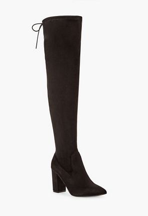 Aubriana Over-the-Knee Heeled Boot