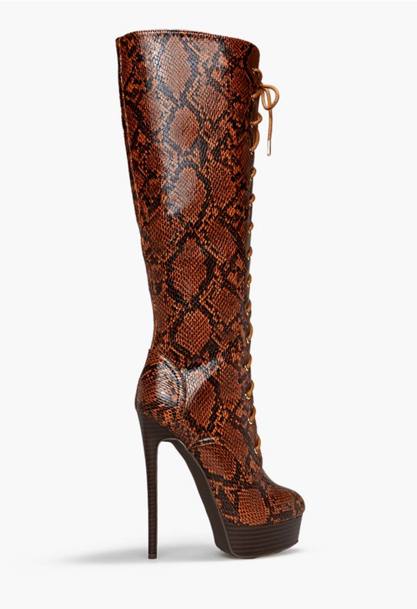 noela platform stiletto boot