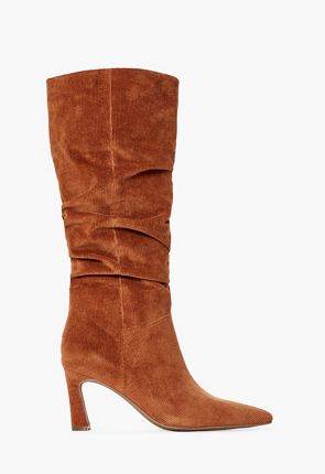 slouch boots camel
