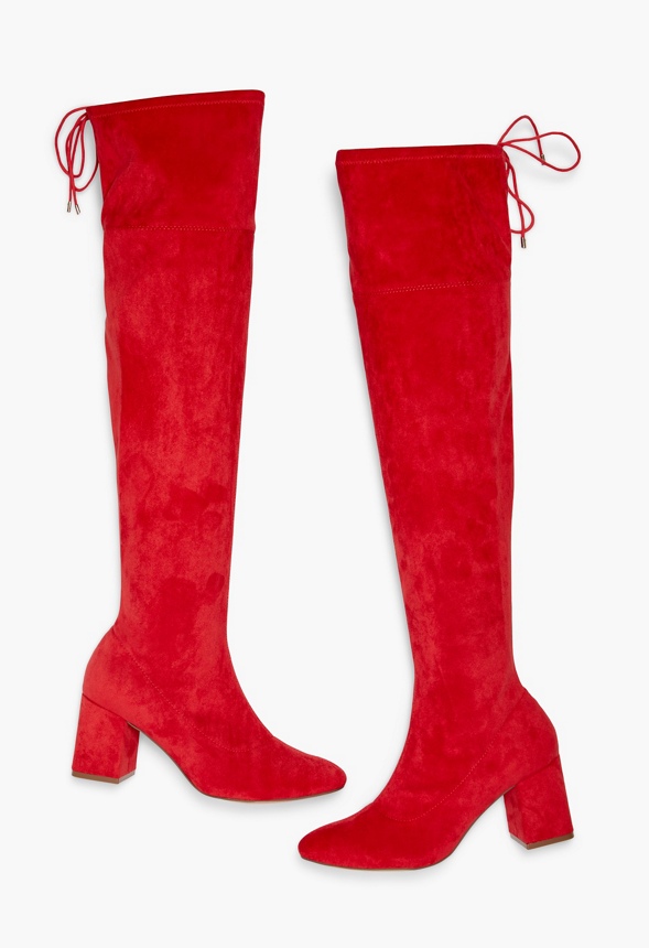 Dauphine Tie Over-The-Knee Boot