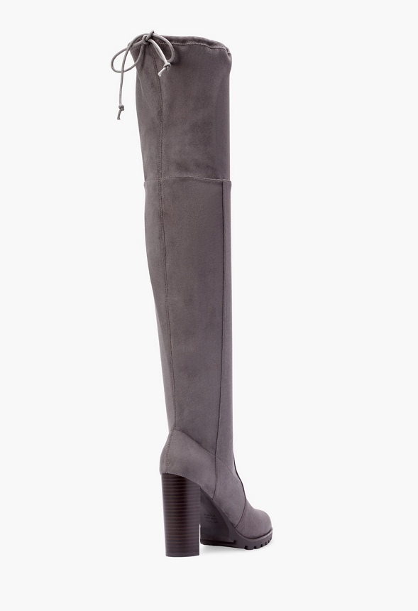 Alma Over-The-Knee Heeled Boot
