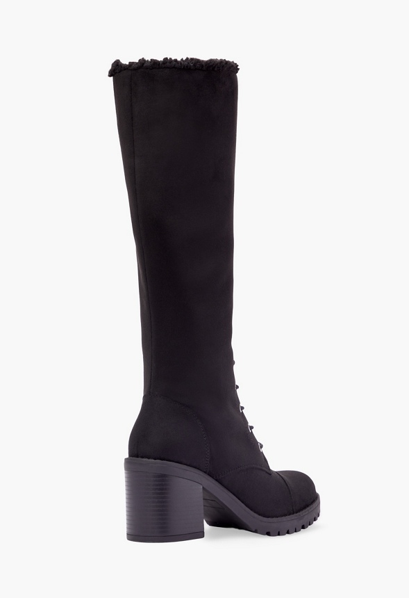 asher sherpa lined lace up boot