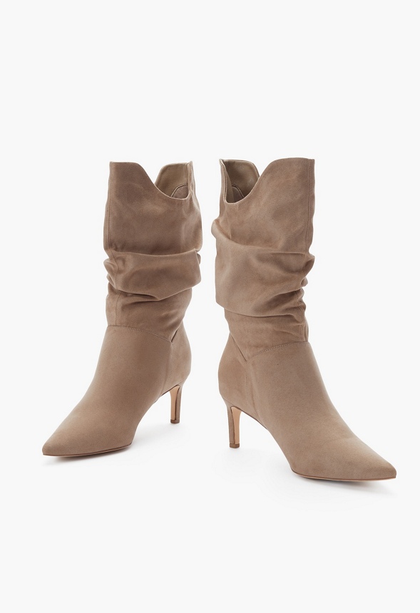 Frenchy Slouch Stiletto Bootie