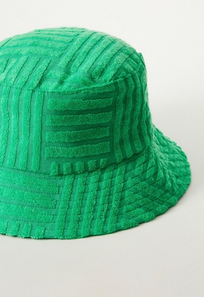 Textured Terry Bucket Hat
