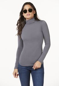 Cozy Turtle Neck in Black - Get great deals at JustFab
