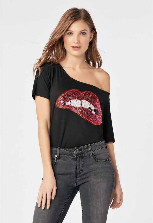 lip tee shirt