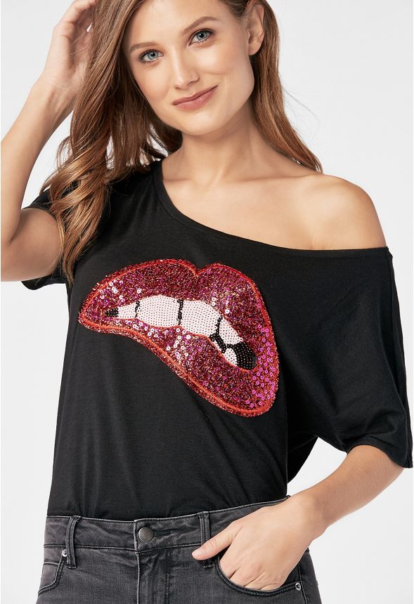 lip tee shirt