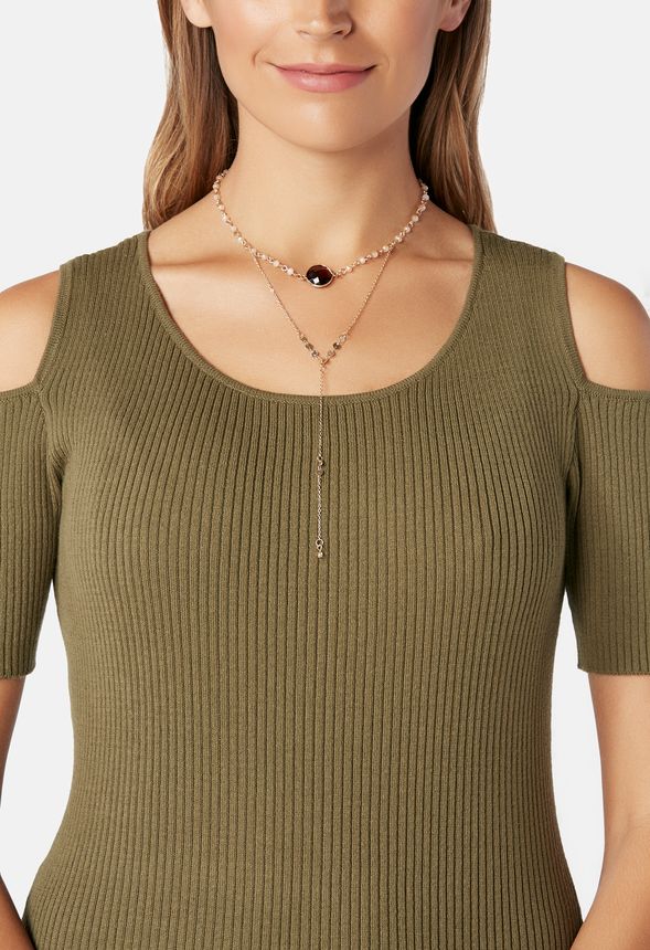 Beading All The Layers Necklace