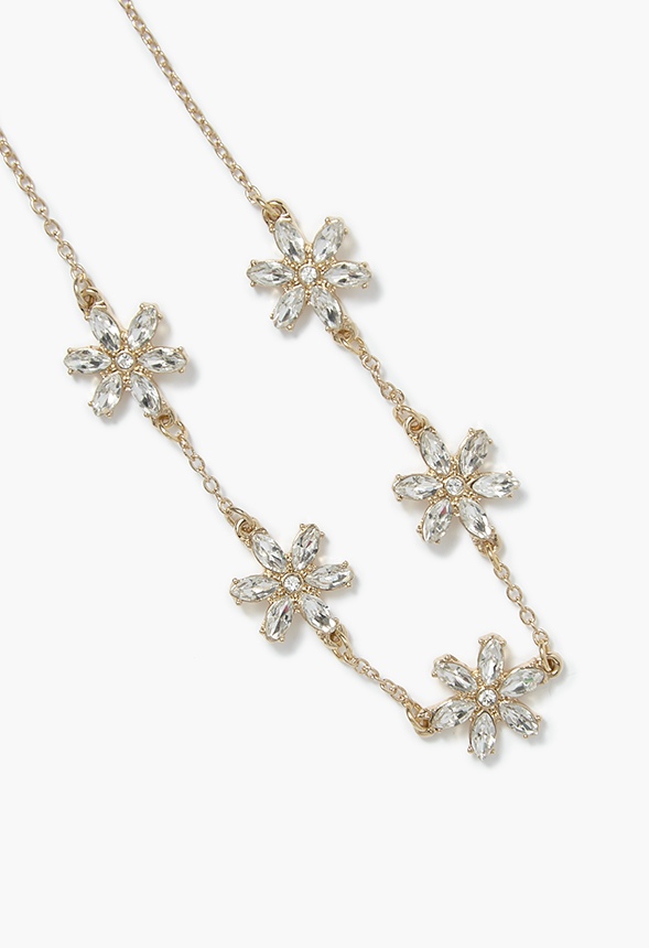 Milena Flower Layered Necklace