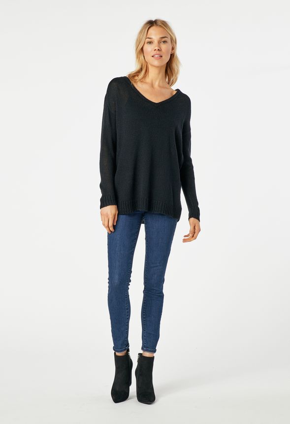 V-Neck Sweater in V-Neck Sweater - Get great deals at JustFab