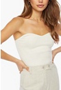 Strapless Sweetheart Sweater Top