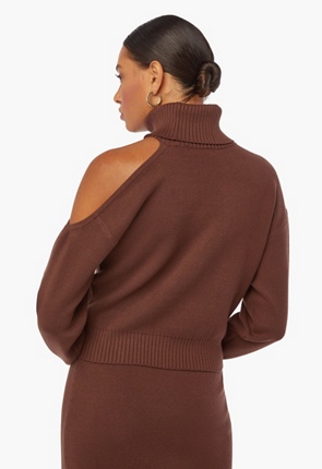 Asymmetrical One Shoulder Sweater
